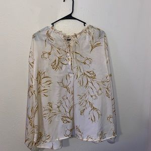 Flower dress shirt